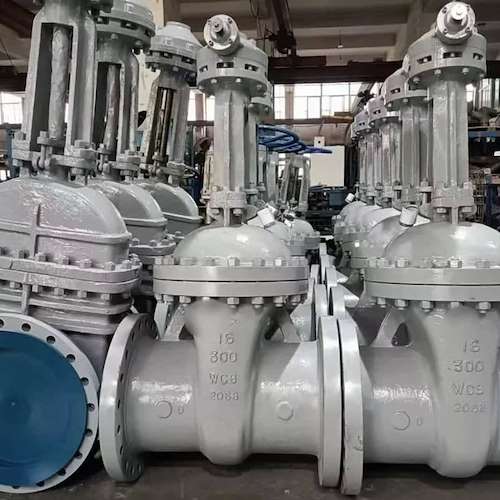 شیر توپی 6 اینج فولادی فلنجدار کلاس 300